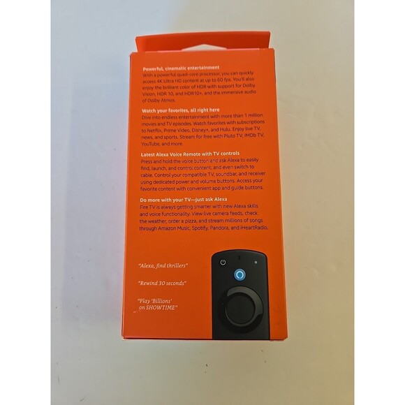 Amazon Fire TV Stick 4K Ultra HD 3rd Gen Alexa Voice New Sealed Box - Picture 3 of 5